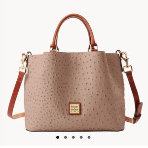 Like new! Dooney & Bourke Ostrich Barlow